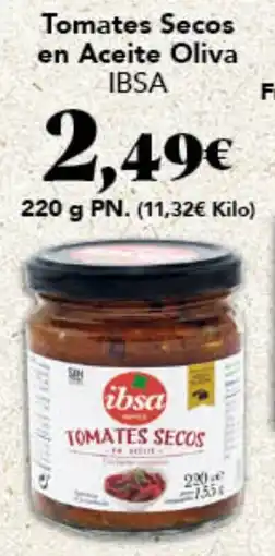 Gadis IBSA Tomates Secos en Aceite Oliva oferta