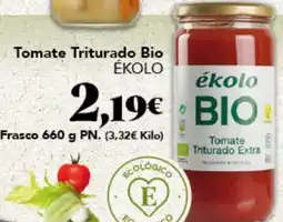 Gadis ÉKOLO Tomate Triturado Bio oferta