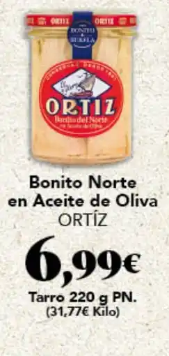 Gadis ORTÍZ Bonito Norte en Aceite de Oliva oferta