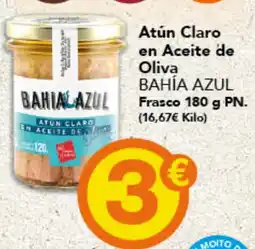 Gadis BAHIA AZUL Atún Claro en Aceite de Oliva Frasco oferta