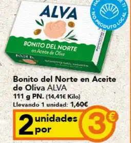 Gadis ALVA Bonito del Norte en Aceite de Oliva oferta