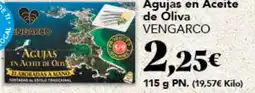 Gadis VENGARCO Agujas en Aceite de Oliva oferta