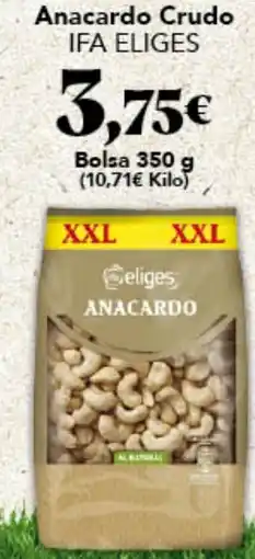 Gadis IFA ELIGES Anacardo Crudo oferta