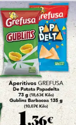 Gadis GREFUSA Aperitivos De Patata Papadelta Gublins Barbacoa oferta
