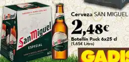 Gadis SAN MIGUEL Cerveza oferta