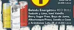 Gadis RED BULL Bebida Energética Sudachi y Lima, Iced Vainilla Berry Sugar Free, Baya de Junio, Albaricoque/Fresa oferta