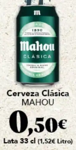 Gadis MAHOU Cerveza Clásica oferta