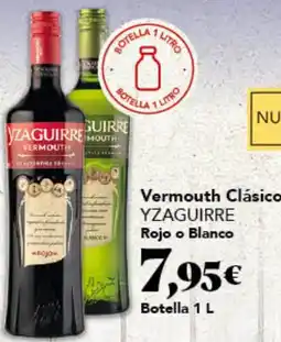 Gadis YZAGUIRRE Vermouth Clásico Rojo o Blanco oferta