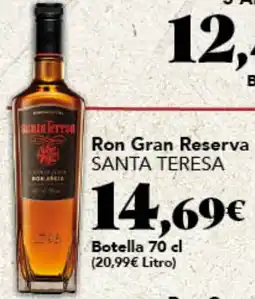 Gadis SANTA TERESA Ron Gran Reserva oferta