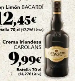 Gadis CAROLANS Crema Irlandesa oferta