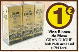 Gadis GRAN DUQUE Vino Blanco de Mesa oferta