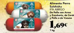 Gadis IFA AMIGO Alimento Perro Salchicha De Pollo con Arroz y Zanahoria, de Cerdo y Pollo o de Vacuno oferta