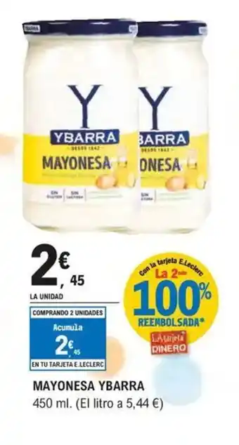 E.Leclerc YBARRA Mayonesa oferta