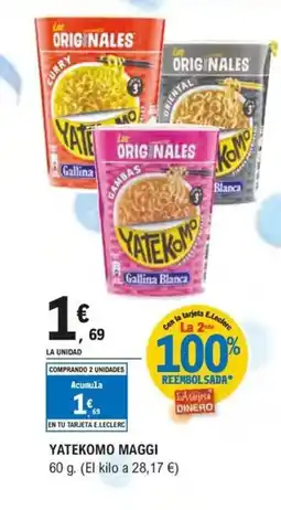 E.Leclerc MAGGI Yatekomo oferta