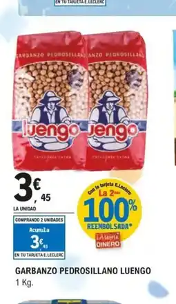 E.Leclerc LUENGO Garbanzo pedrosillano oferta