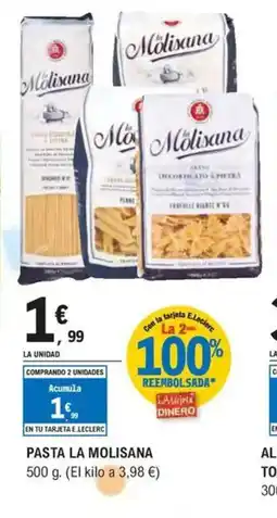 E.Leclerc LA MOLISANA pasta oferta