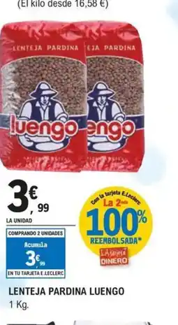E.Leclerc LUENGO Lenteja pardina oferta
