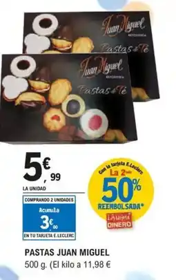 E.Leclerc JUAN MIGUEL Pastas oferta