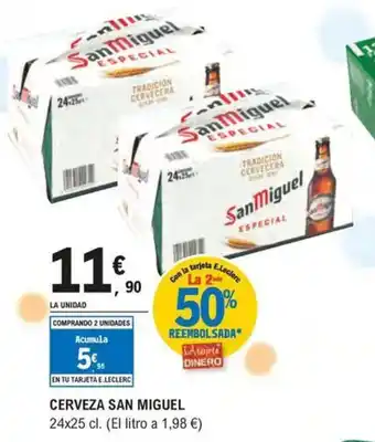 SAN MIGUEL Cerveza