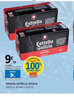 E.Leclerc ESTRELLA GALICIA Cerveza oferta