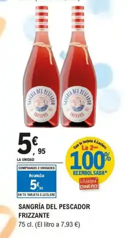 E.Leclerc FRIZZANTE Sangría del pescador oferta