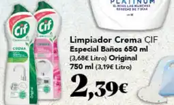 Gadis CIF Limpiador Crema Especial Baños Original oferta