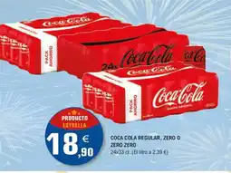 E.Leclerc COCA COLA Regular, zero o zero zero oferta