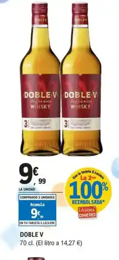 E.Leclerc DOBLE V oferta