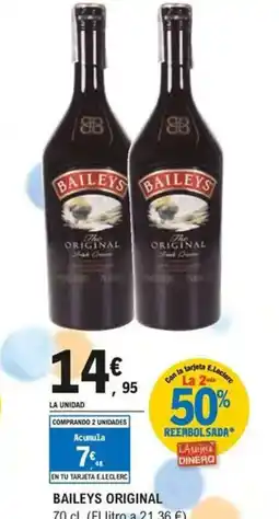 E.Leclerc BAILEYS original oferta