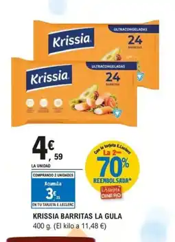 E.Leclerc KRISSIA Barritas la gula oferta
