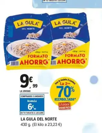 E.Leclerc LA GULA DEL NORTE oferta