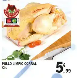 E.Leclerc Pollo limpio corral oferta
