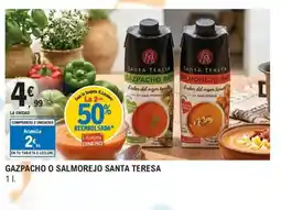 E.Leclerc Gazpacho o salmorejo santa teresa oferta