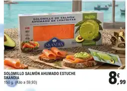E.Leclerc SKANDIA Solomillo salmón ahumado estuche oferta