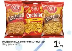 E.Leclerc COCTELEO Chilly, curry o miel y mostaza oferta
