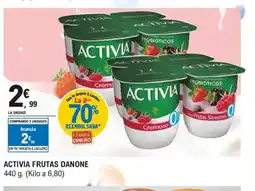 E.Leclerc ACTIVIA Frutas danone oferta