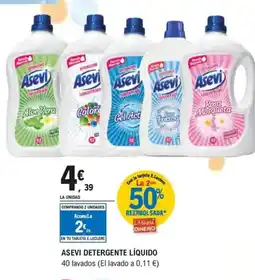 E.Leclerc ASEVI Detergente líquido oferta