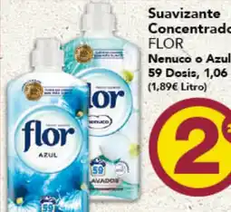 Gadis FLOR Suavizante Concentrado Nenuco o Azul 59 Dosis oferta