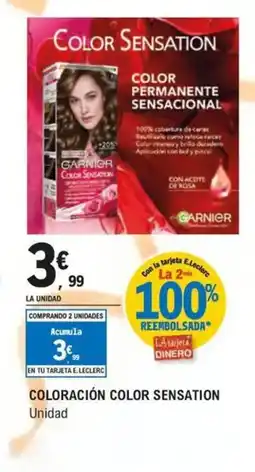 E.Leclerc Coloración color sensation oferta