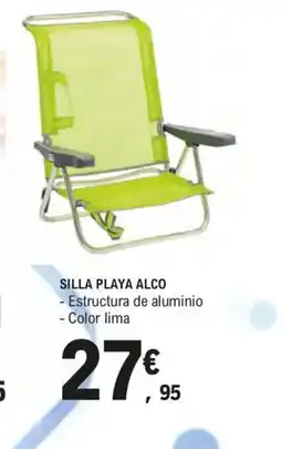 E.Leclerc Silla playa alco oferta