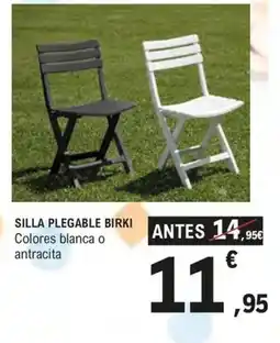 E.Leclerc Silla plegable birki oferta