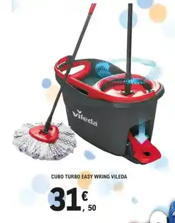E.Leclerc VILEDA Cubo turbo easy wring oferta