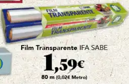 Gadis IFA SABE Film Transparente oferta