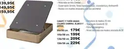 E.Leclerc Canapé 1t turín unique colores cambria, blanco y ártico oferta