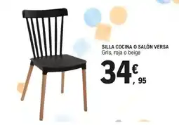 E.Leclerc Silla cocina o salón versa oferta