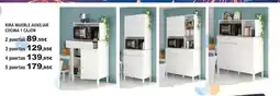 E.Leclerc Kira mueble auxiliar cocina 1 cajón oferta
