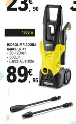 E.Leclerc KARCHER K3 Hidrolimpiadora oferta