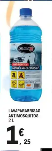 E.Leclerc Lavaparabrisas antimosquitos oferta