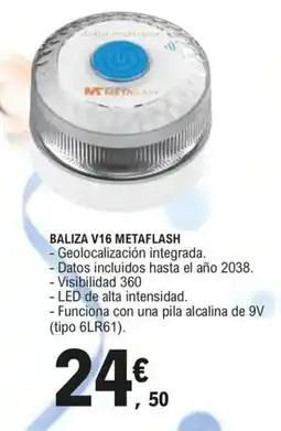 E.Leclerc Baliza v16 metaflash oferta