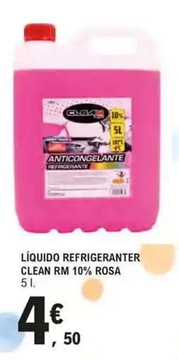 E.Leclerc Líquido refrigeranter clean rm 10% rosa oferta